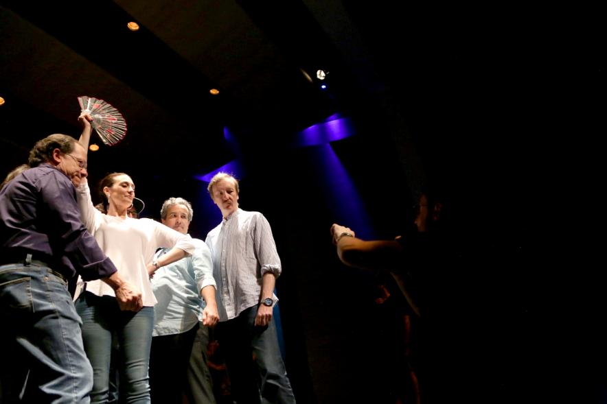 Antología Lírica Española en el Auditorio Paco de Lucía - Imagen de un momento de la actuación de los cantantes del Ensayo Didáctico Antología Lírica Española celebrada en Alcobendas.