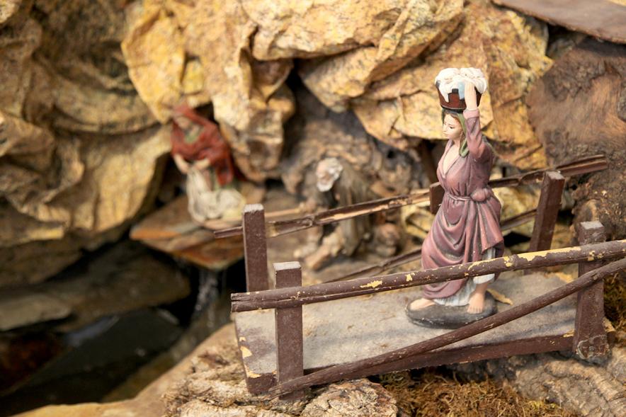 Lavanderas en el río