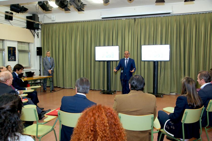 Momento de la presentación