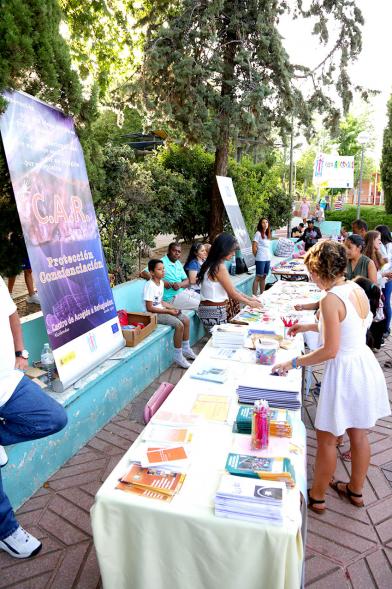 Puestos en la Fiesta del ArcoIris 2019