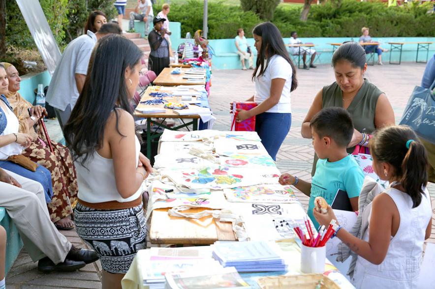 participantes al evento. Fiesta del ArcoIris 2019 