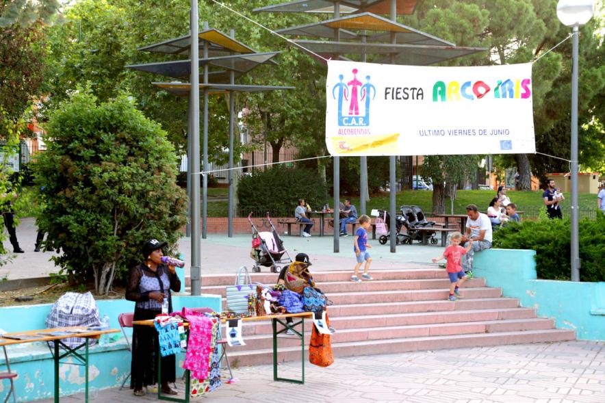 Vista general de la Fiesta del ArcoIris 2019