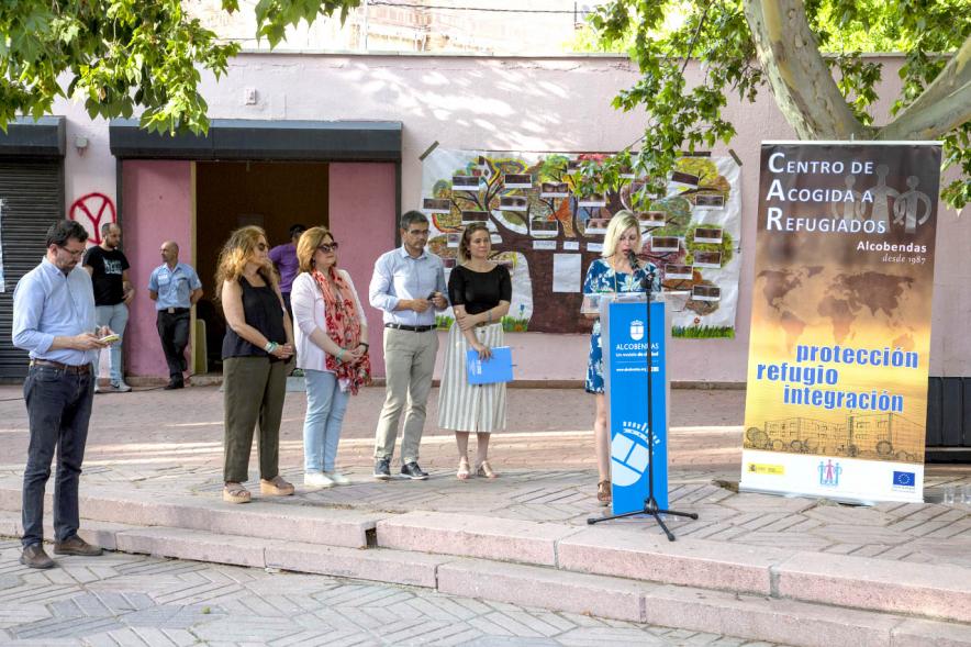 Autoridades en la Fiesta del ArcoIris 2019