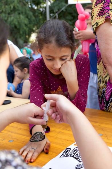 Celebración del Día del Arcoiris 2018 -  Imagen de las actividades multiculturales infantiles.