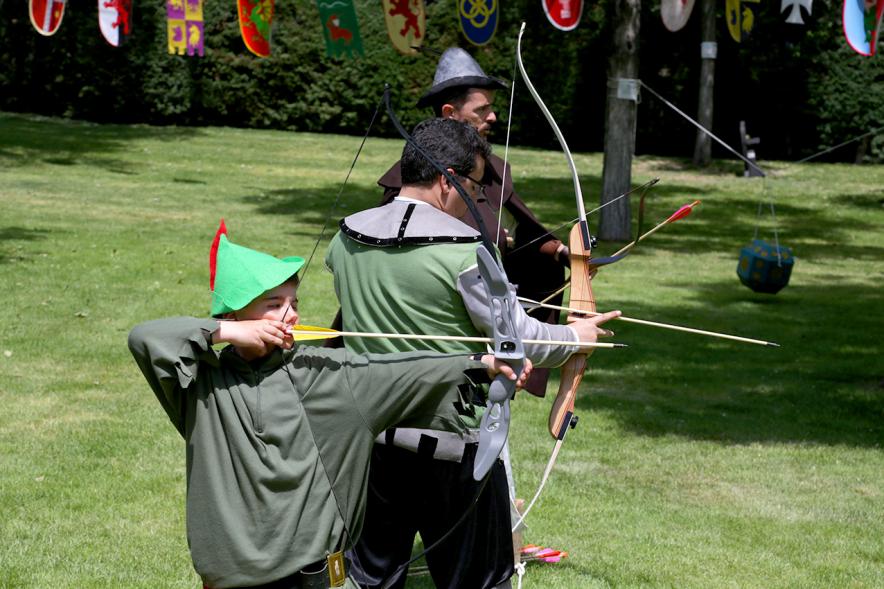 IXª Gran Tirada Medieval Ciudad de Alcobendas - Arqueros de Ulises - Grupo de arqueros.