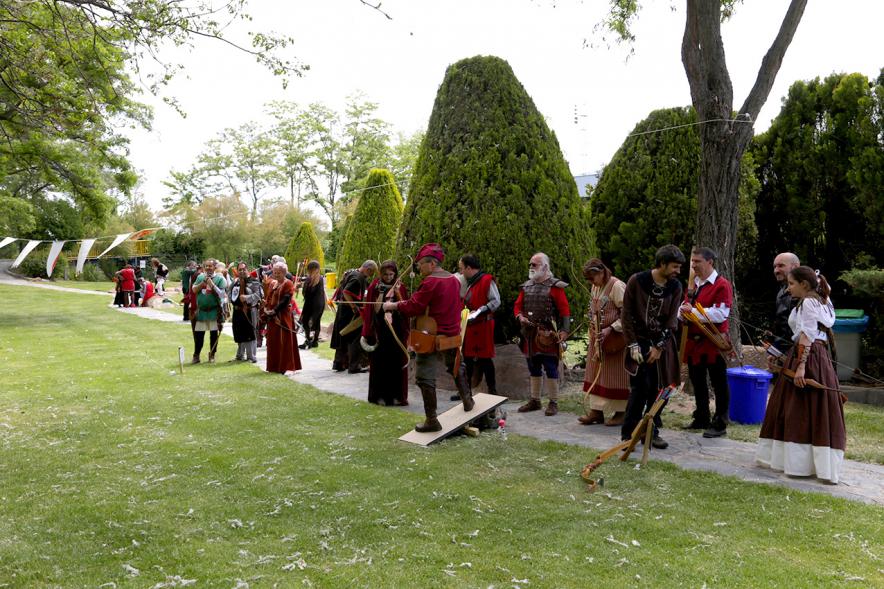 IXª Gran Tirada Medieval Ciudad de Alcobendas - Arqueros de Ulises -  Grupo de arqueros .