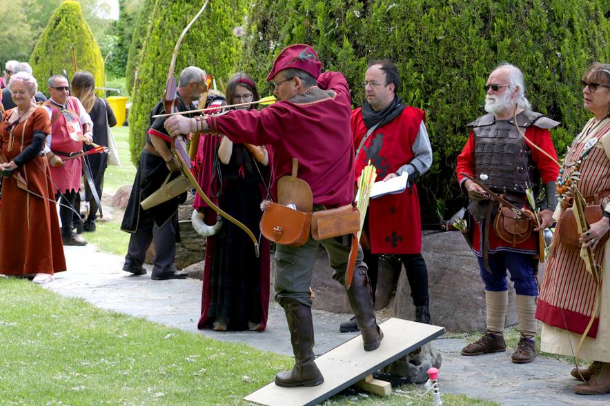 IXª Gran Tirada Medieval Ciudad de Alcobendas - Arqueros de Ulises - Grupo de arqueros.