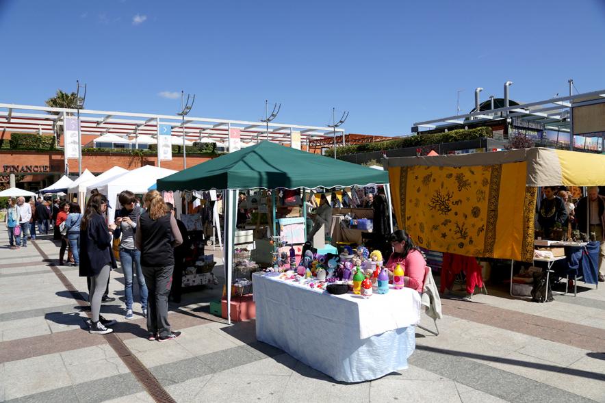 Días Europeos de la Artesanía - Paseo del Arte y la Artesanía - Puestos de la feria.