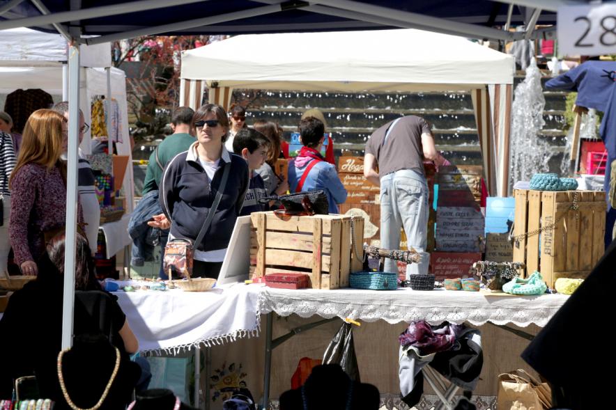 Días Europeos de la Artesanía - Paseo del Arte y la Artesanía - Puestos de la feria.