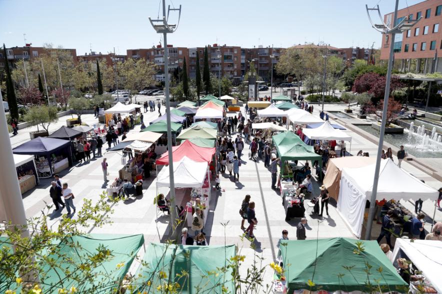 Días Europeos de la Artesanía - Paseo del Arte y la Artesanía - Panorámica de la feria.