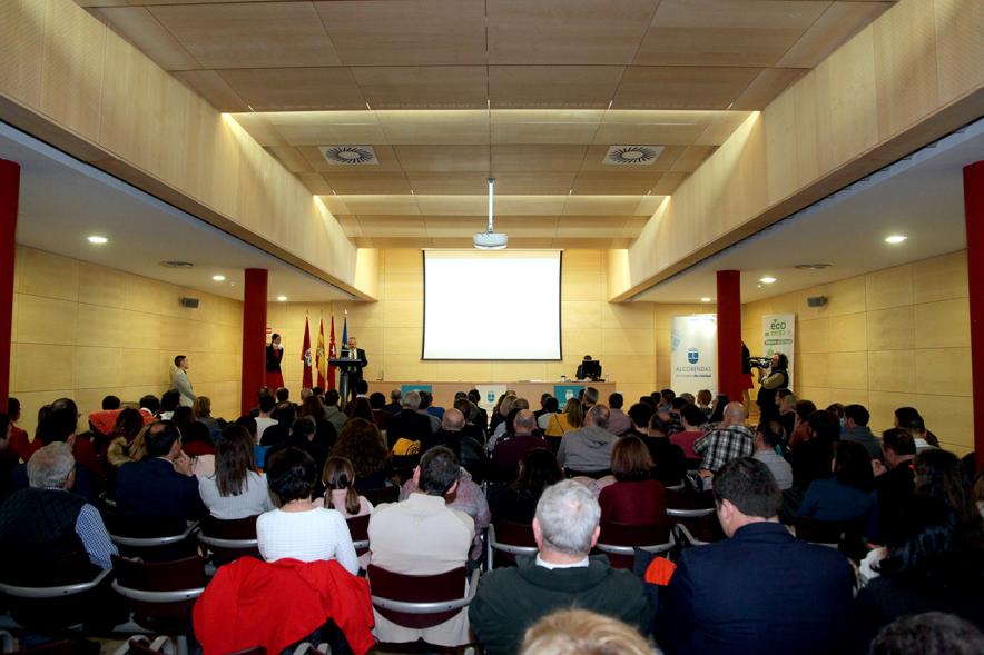 Gala del Atletismo Madrileño - Imagen  posterior de la sala.