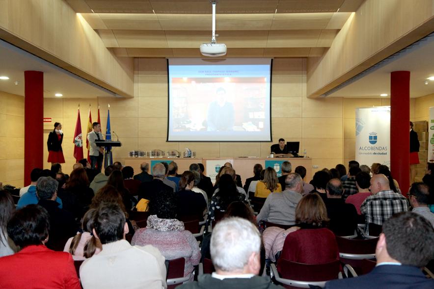 Gala del Atletismo Madrileño - Imagen  posterior de la sala.