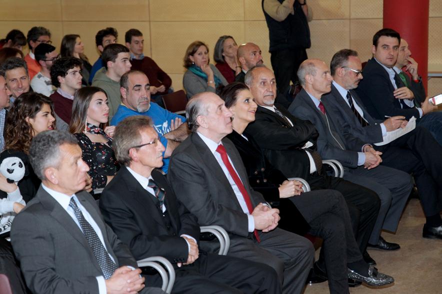 Gala del Atletismo Madrileño -Imagen de la primera fila de las autoridades.