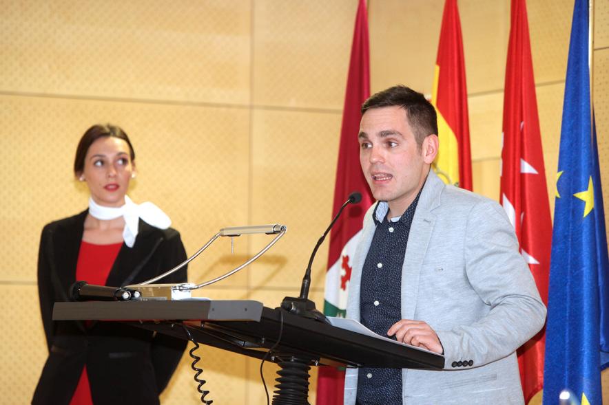 Gala del Atletismo Madrileño -Parlamento de un galardonado.