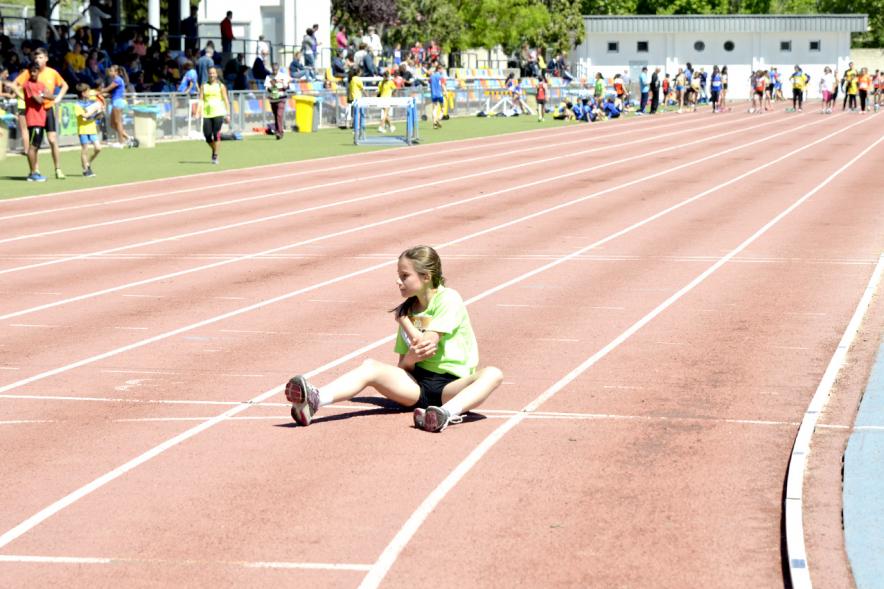 XVIIº Torneo de Atletismo Colegio Base - Una atleta.