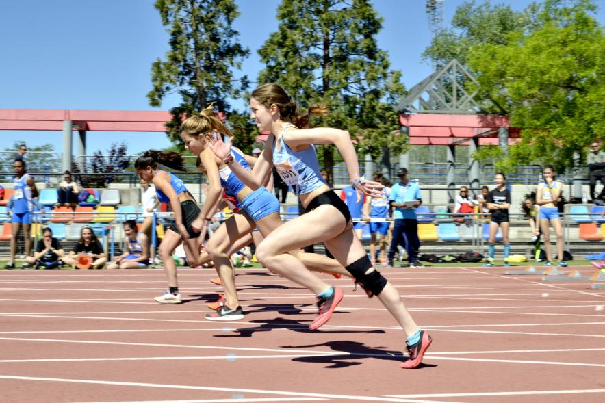 XVIIº Torneo de Atletismo Colegio Base - Carrera femenina.