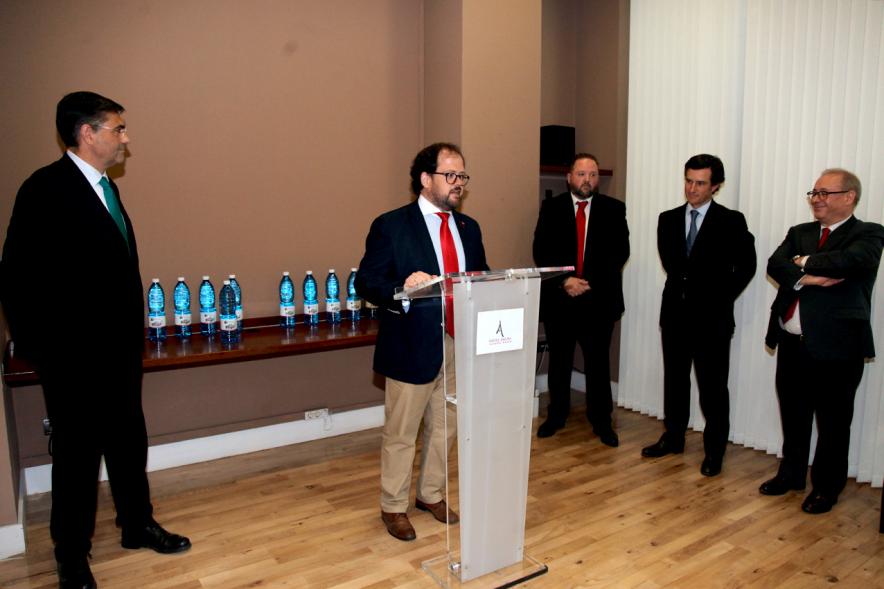 Presentación Nuevo Autobús Transporte Interempresas - Discurso del concejal Luis Miguel Torres.