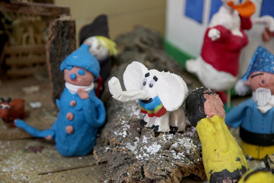 figuritas en el belén