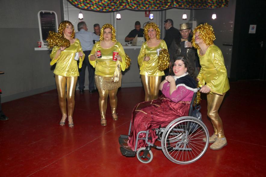 Baile de Carnaval 2017 - Los bailarines disfrazados.