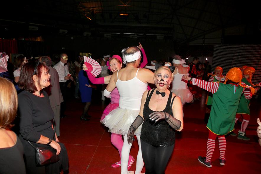 Baile de Carnaval 2017 - Los bailarines disfrazados.