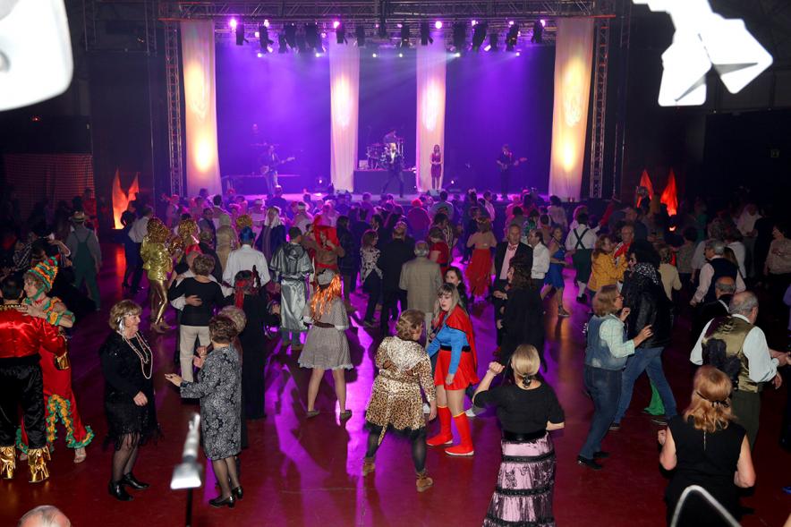 Baile de Carnaval 2017 - Panorámica del baile.