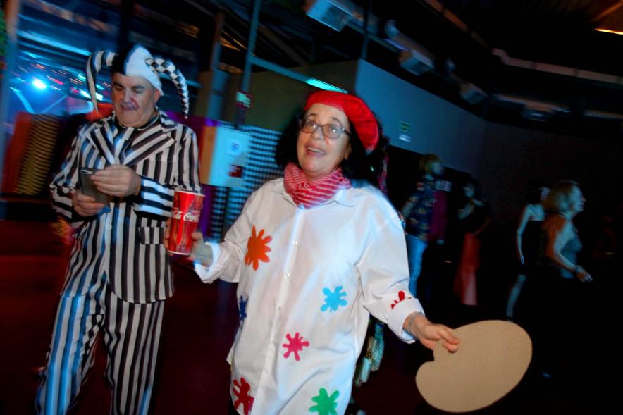 Participantes. Baile de Carnaval 2020 en La Esfera