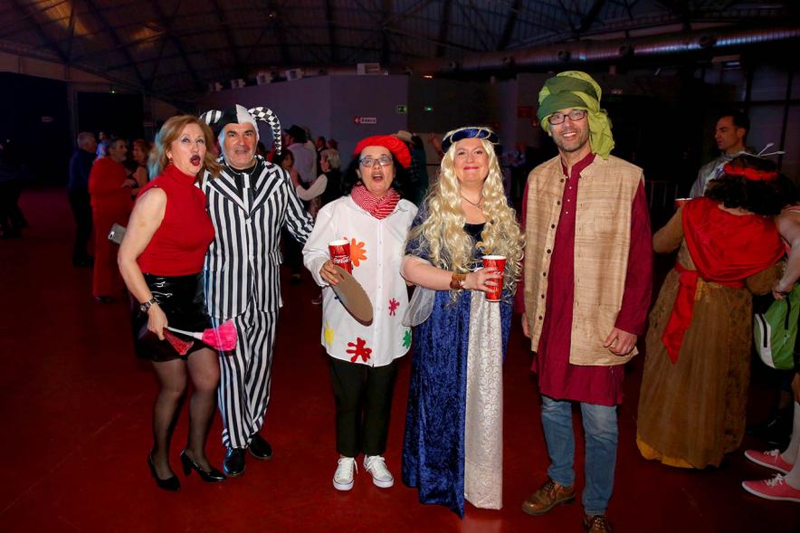 Participantes. Baile de Carnaval 2020 en La Esfera