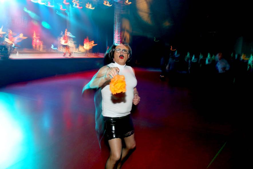 Participante. Baile de Carnaval 2020 en La Esfera