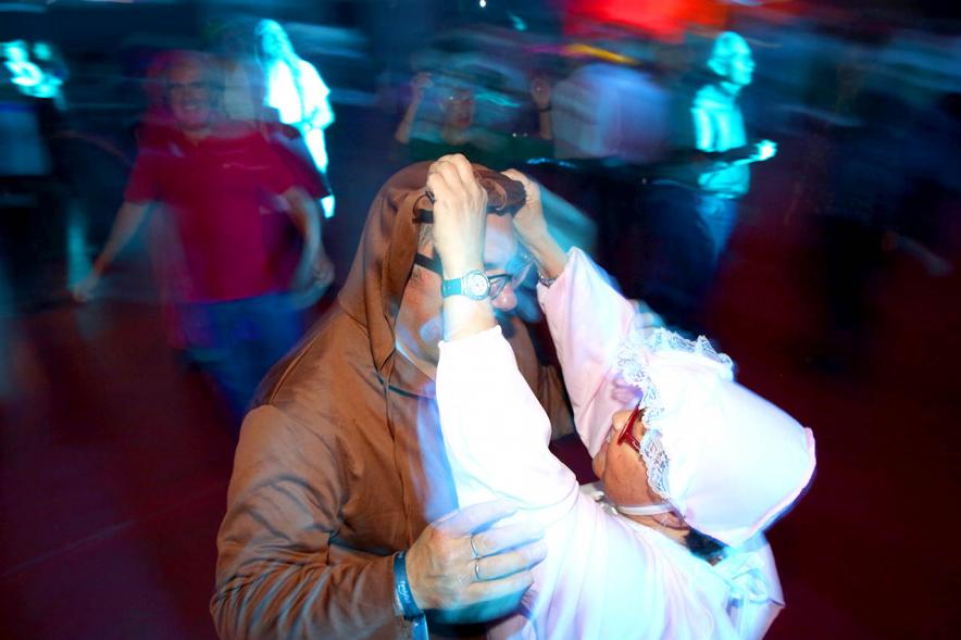 Participantes. Baile de Carnaval 2020 en La Esfera