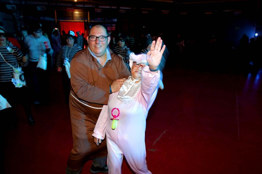 Participantes. Baile de Carnaval 2020 en La Esfera