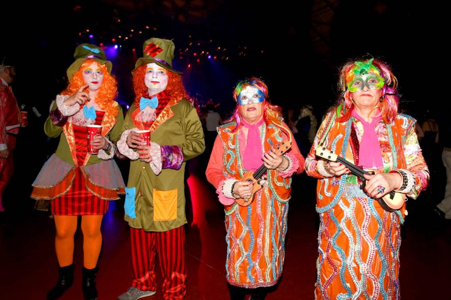 Participantes. Baile de Carnaval 2020 en La Esfera
