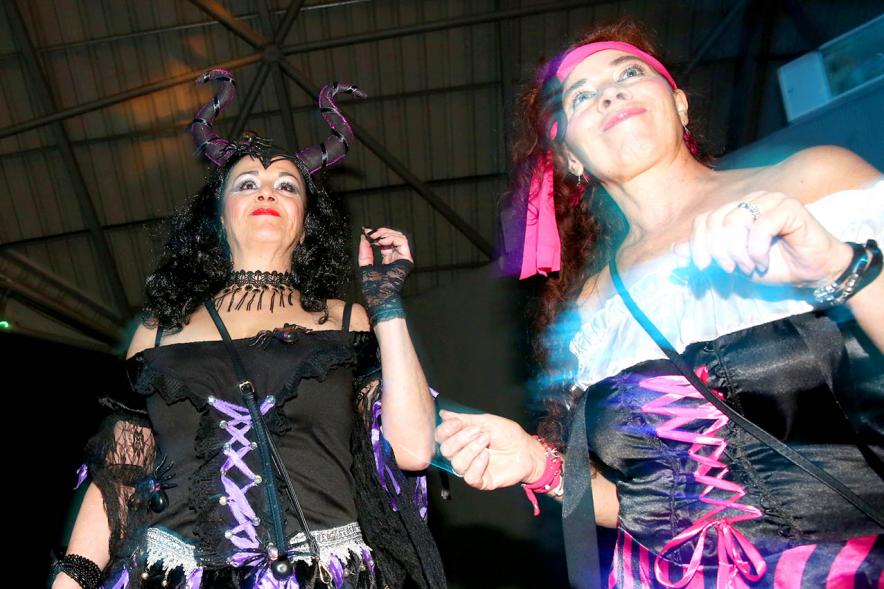 Participantes. Baile de Carnaval 2020 en La Esfera