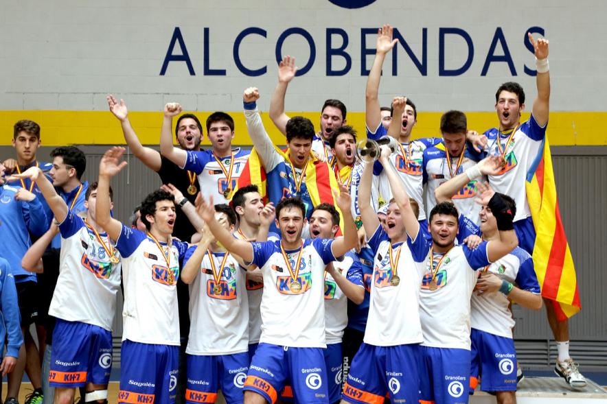 Campeonato de España Juvenil Masculino de Balonmano - Equipo ganador del campeonato de España juvenil masculino. 