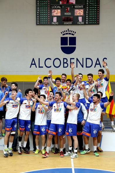 Campeonato de España Juvenil Masculino de Balonmano - Equipo ganador del campeonato juvenil masculino de Balonmano 