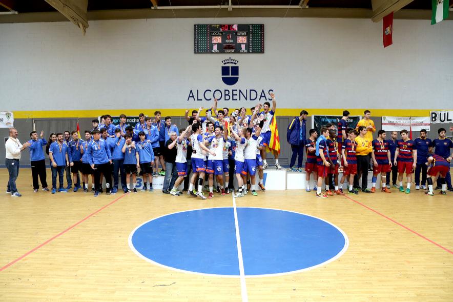 Campeonato de España Juvenil Masculino de Balonmano - Equipo ganador campeonato juvenil masculino balonmano.