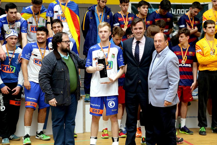 Campeonato de España Juvenil Masculino de Balonmano. Ganador del campeonato juvenil masculino de balonmano.