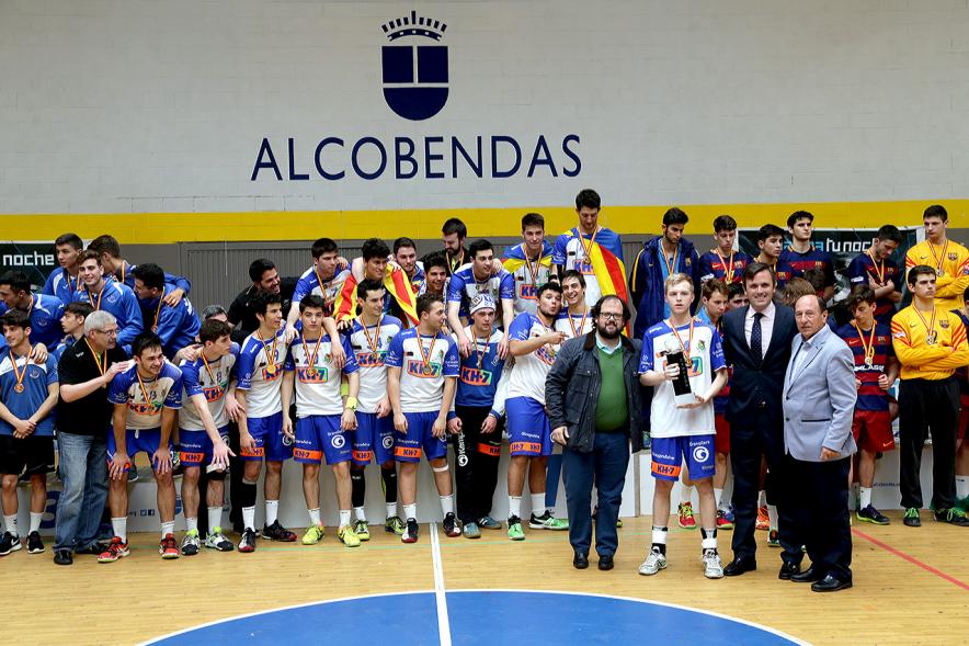 Campeonato de España Juvenil Masculino de Balonmano -El equipo ganador campeonato juvenil masculino. 