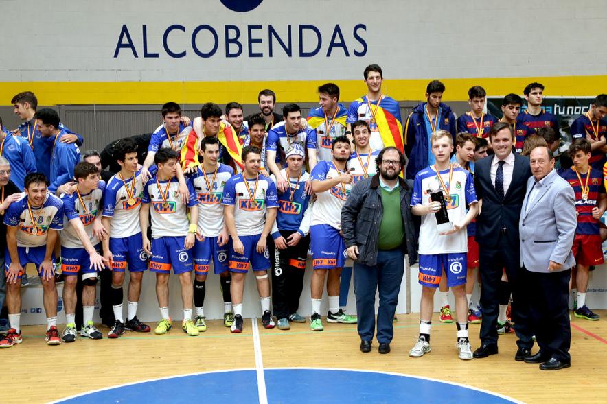 Campeonato de España Juvenil Masculino de Balonmano - Entrega de premios al  ganador del  Campeonato de España balonmano juvenil.