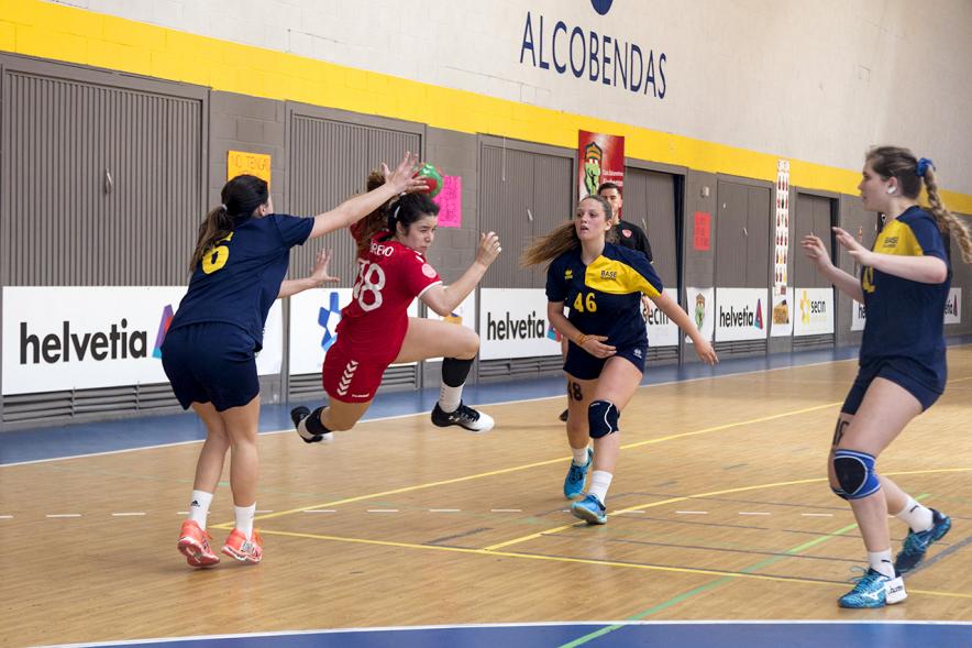 Campeonato de Balonmano Femenino - Imagen de un momento del partido.