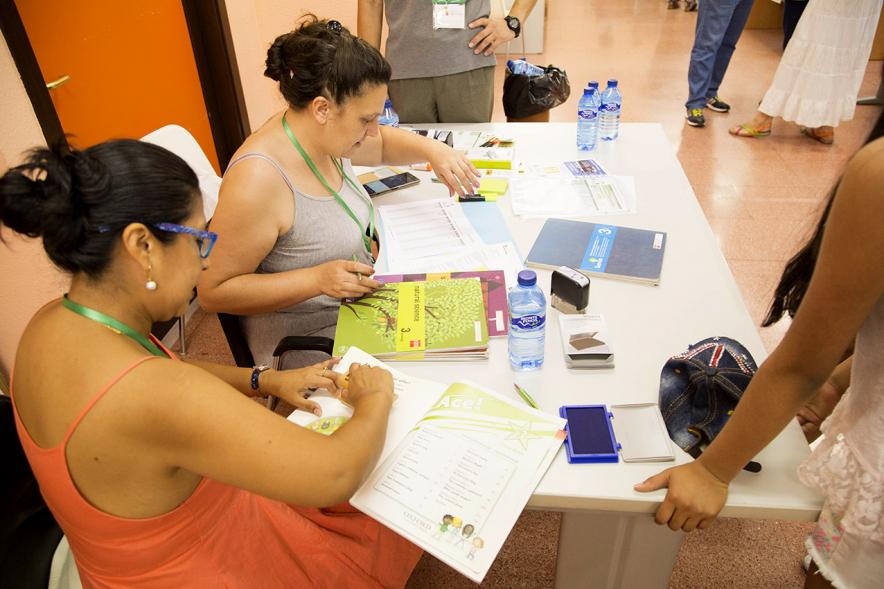 Recogida de Libros Banco de Municipal de Libros - Imagen parcial de los colaboradores.