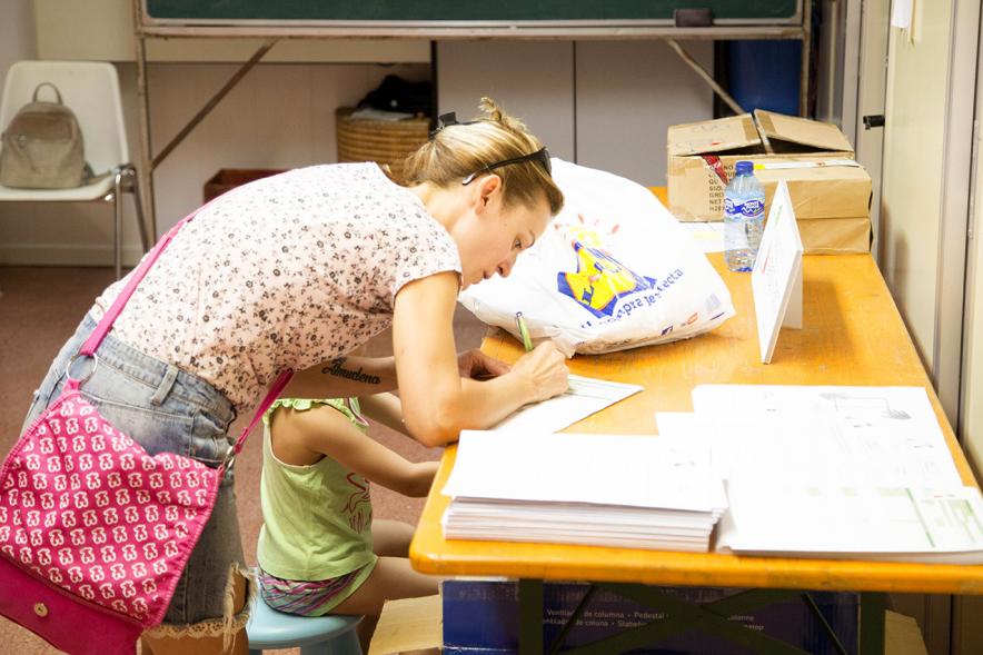 Recogida de Libros Banco de Municipal de Libros - Familia colaboradora.