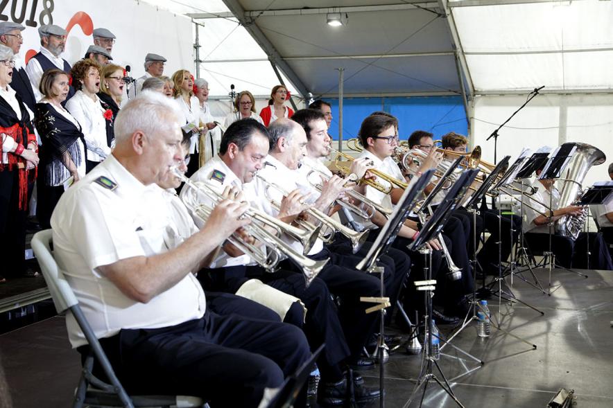 Trompetistas de la banda
