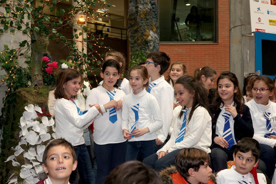 Niños antes de actuar