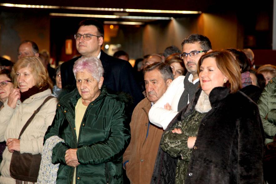 Alcalde Rafael Sanchez, concejales Rosario Tamayo y Miguel Angel Arranz. Inauguración del Belén Municipal en el Centro de Arte -2019