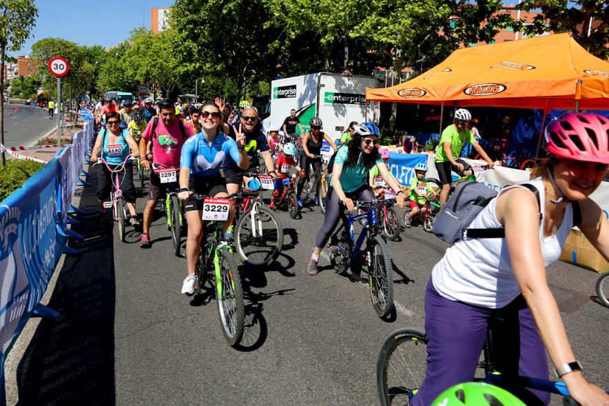 Participantes. Día de la Bicicleta 2019