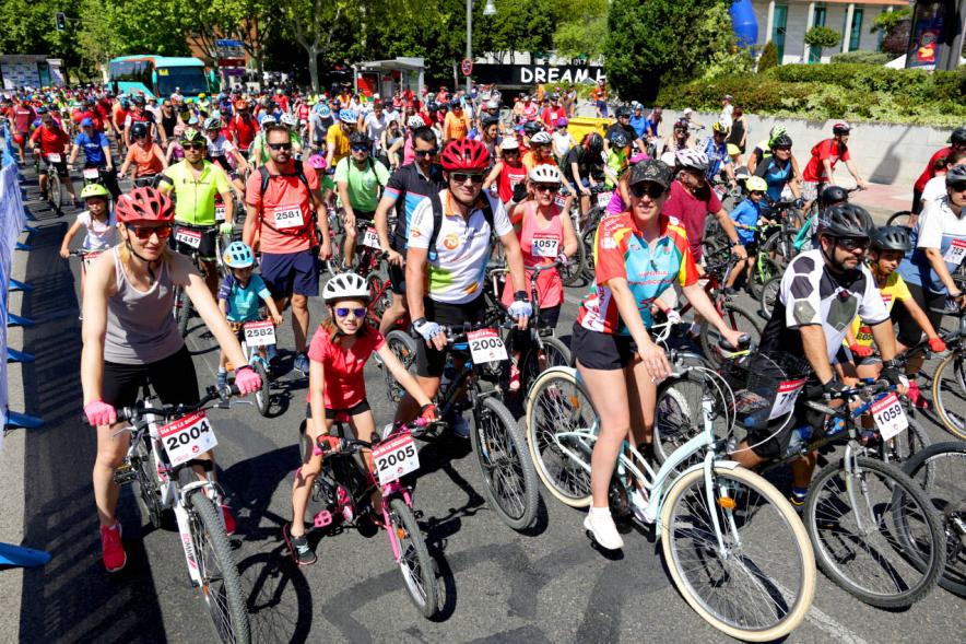 Participantes. Día de la Bicicleta 2019