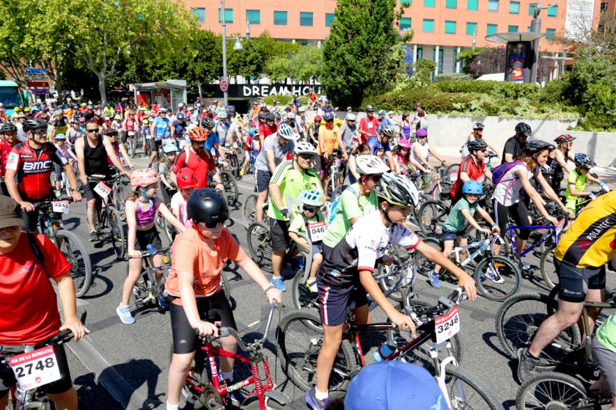 Participantes. Día de la Bicicleta 2019