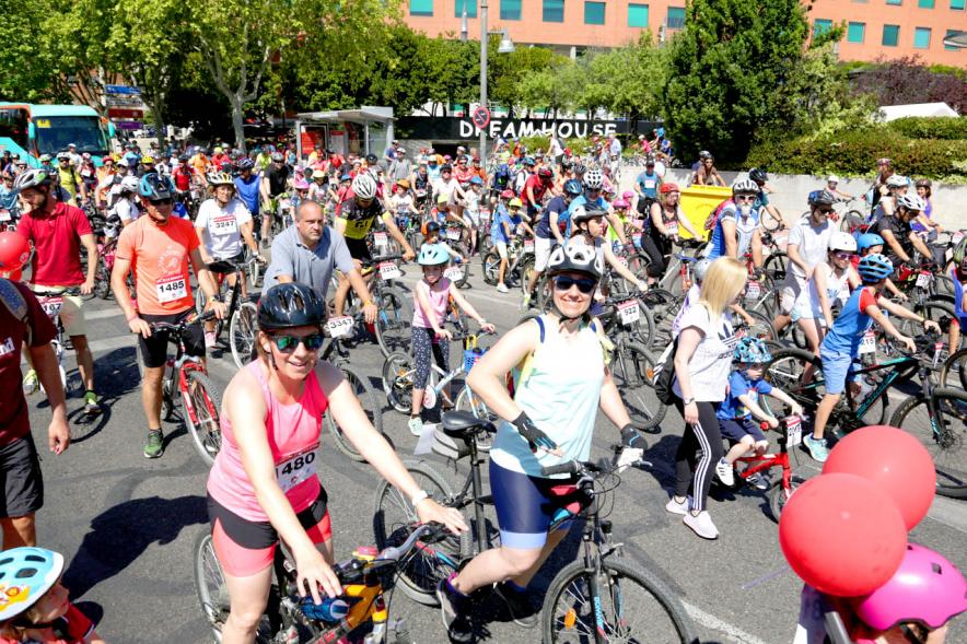 Participantes. Día de la Bicicleta 2019