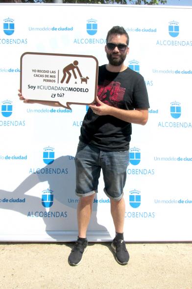 Día del Medio Ambiente - Bocadillos -Un ciudadano con su mensaje.
