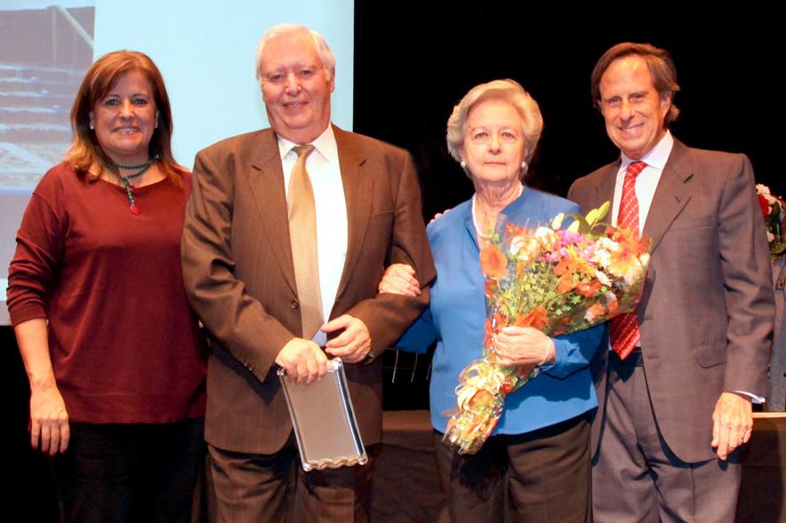 Pareja participante en el Homenaje Bodas de Oro 2018.